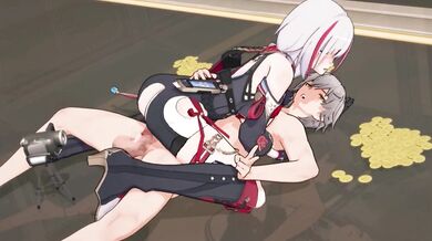 "Penetrating Topaz's Crotch with a Huge Strap-On Dildo!"