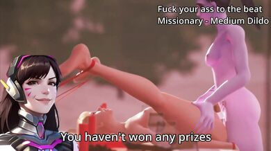 'Overwatch's D.VA is a dominant mistress who enjoys inflicting pain on her submissive male slaves! Femdom/JoI'