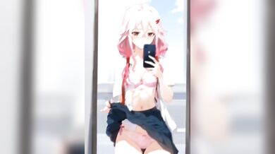 "Sexual Healing with Inori and Yuzuriha at the BBC HMV."