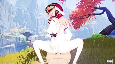 Ganyu, Ningguang, Jean, Keqing, Mona: The Hentai Porn Adventure of Five Sexy Friends