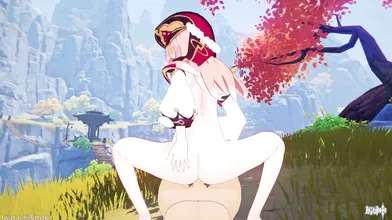 Ganyu, Ningguang, Jean, Keqing, Mona: The Hentai Porn Adventure of Five Sexy Friends