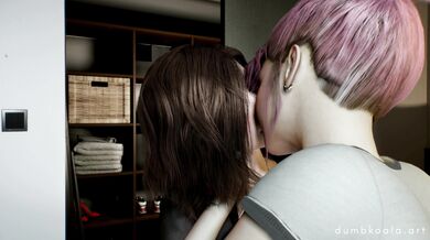 'Wet and Wild Kissing Adventures with Beautiful Ladies'