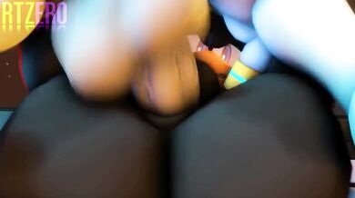 The shadow of a man with silver skin fucks his partner in the shadows, never revealing his true form until the end.