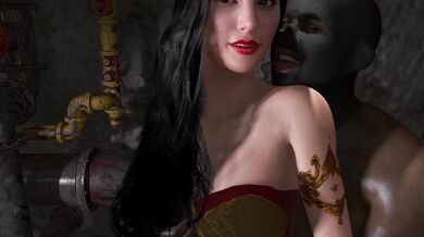 "Curvy Superheroine with a Sweet Tooth: Wonder Woman's Addiction"