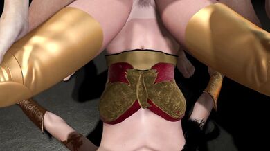 "Curvy Superheroine with a Sweet Tooth: Wonder Woman's Addiction"