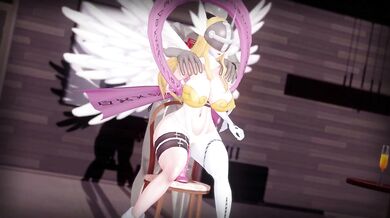 "I Was Reincarnated as a Sexy Metal Demon in the Digital World!"