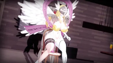 "I Was Reincarnated as a Sexy Metal Demon in the Digital World!"