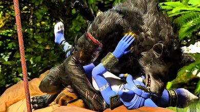 The Beast and Krystal, an Erotic Tale of a Curvy Maiden and her Huge Furry Companion