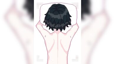 Ruka's secret love for Urushibara and his giant monster cock, revealed in BKRG (Bukkake Gangbang) video.