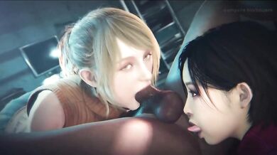 "(Black) Ana and Rose Double Anal/Threesome"