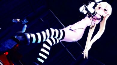 'The Waves of the Stormy Sea Excuse Me [MMD R15] Hamselvish'