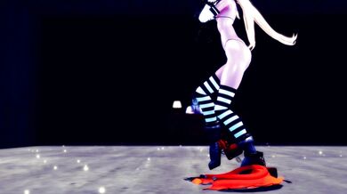 'The Waves of the Stormy Sea Excuse Me [MMD R15] Hamselvish'