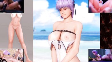"Busty Vampire Maid's Secret Late Night Adventures with her Master - Ayane Dead or Alive HMV PMV"
