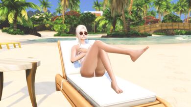 "Erotic Adventures on a Tropical Island with a Seductive Goddess!"