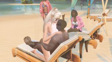 "Erotic Adventures on a Tropical Island with a Seductive Goddess!"