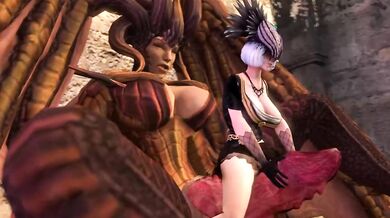 'Two-Headed Futanari Females by Coot27'