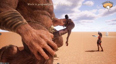 "Excessive Desires of an Abnormal Monster: Giant Breasts and Huge Cocks"