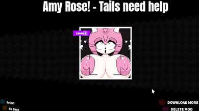 "The Sexy Adventures of Amy Rose, Starring Tails in a Beat Banger Release Mod!"