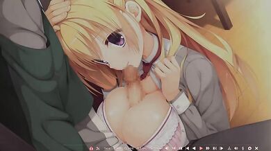 'Hentai Rabbit MILF Fucking in a Car with Two Men '