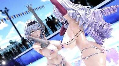 "Noel Jewels Bikini Fetish with Gimmi Gimmi Salome"