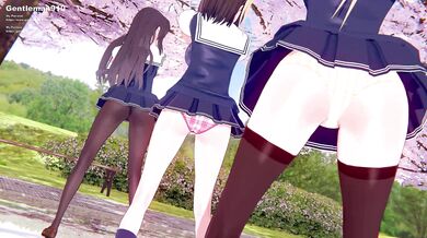 "Pantyhose Hentai Fuckfest with Sawamura Spencer, Kato Megumi and Kasumigaoka Utaha"