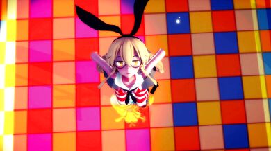 'Kawaii Hentai MMD Babes - Shimakaze and Nerdy R15 Hamselvish!'