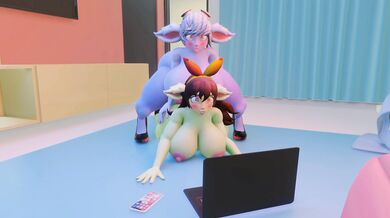 'Futa Tristana League of Legends and house mate's dirty, sexy games.'