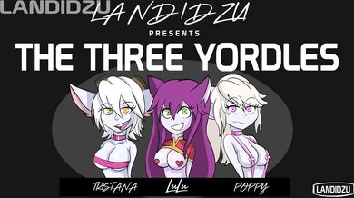 "The three yordles in the glory hole | LANDIZU"