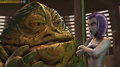 "Raven in the Woods with Jabba's Cock - A Garry Production."