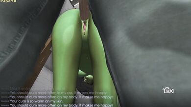 'Hardcore Lesbian Fantasy Sex with Lots of Cumshots - WKKKJQ'