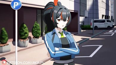 'Zhu Zi-yaan's Trap: A Reward for Crossing Against the Light, Akajin Style!'