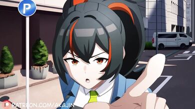 'Zhu Zi-yaan's Trap: A Reward for Crossing Against the Light, Akajin Style!'