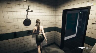 'Jodi gets soapy in the shower'