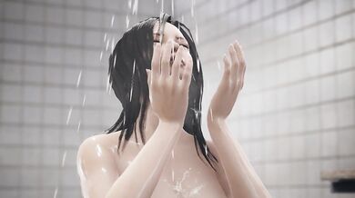 'Jodi gets soapy in the shower'