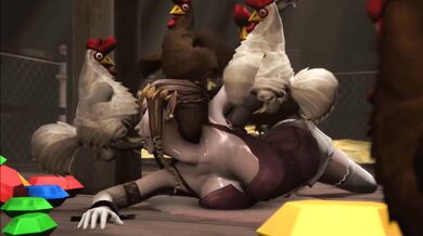 "The Naughty Nerd and the Chicken Farm Gang: A Hentai Epic"