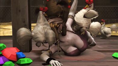 "The Naughty Nerd and the Chicken Farm Gang: A Hentai Epic"