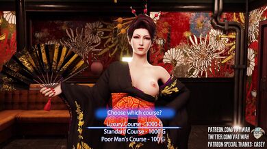 "Erotic Adventures with Cloud Strife: The Hunt for Madam M's 100gil in the Flower District"