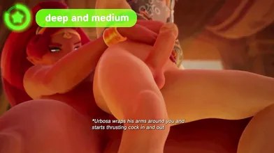 "The Legend of Gerudo: Zelda Futanari Training [Futa, NTR, Threesome/Romance] Trailer"