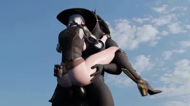 The Horseman and Ashe: A 4K60 Adventure or Sexual Tension Rises as The Horseman and Ashe Engage in an Erotic 4K60 Encounter.