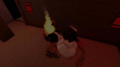 "Cutie Jane crushes a cute femboy with her sexy domination skills!"
