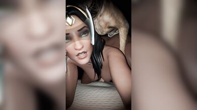 Hentai: Symmetra's Doggy Style