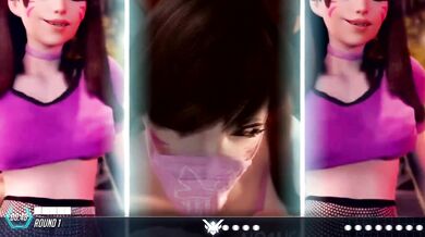 "Busty Overwatch Tracer Faps her way through a Cock Hero Full Version by Smetana"