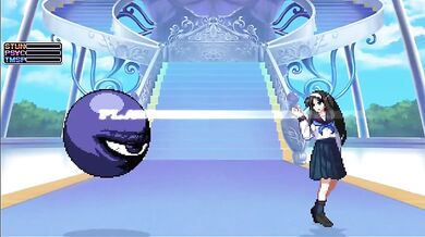 'Kuromaru's Fat Ass vs. Akiha, Saki and Eko'