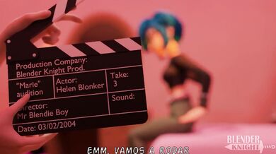 "Un fantasma se apodera de un caballero en una máquina de mezclar mientras su neko-robot lo ama a él y a sus amigas."