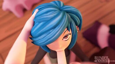 "Un fantasma se apodera de un caballero en una máquina de mezclar mientras su neko-robot lo ama a él y a sus amigas."