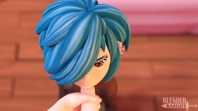 "Un fantasma se apodera de un caballero en una máquina de mezclar mientras su neko-robot lo ama a él y a sus amigas."