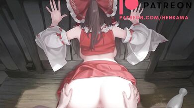 'Touhou Tentacle Love: Reimu and Hakurei's Forbidden Desire Fulfilled'