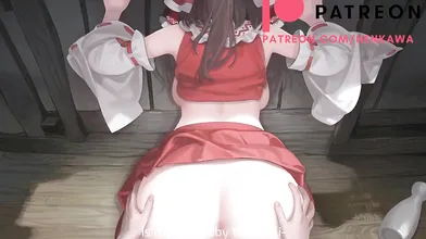 'Touhou Tentacle Love: Reimu and Hakurei's Forbidden Desire Fulfilled'