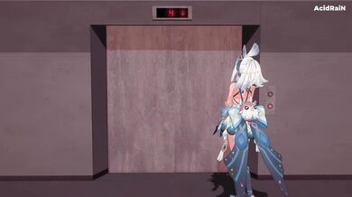 "The Futa and his Mom have Hot Sex in a Ghostly World - Genshin Impact"