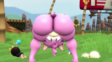The Dirty Talker: Amy Rose Farts While Having Sex